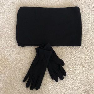New Super Soft Polar Fleece Gloves  & Scarf set